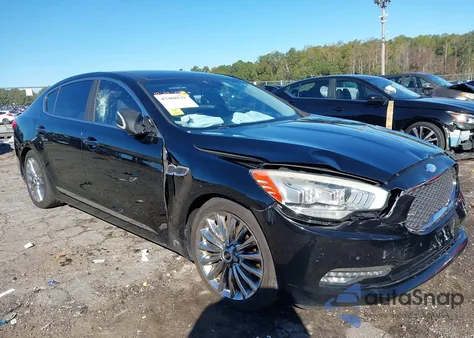 2015 Kia K900 Luxury from USA, damaged, VIN KNALW4D46F6021633